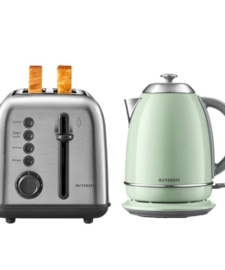 2-Slice Toaster with Electric Kettle