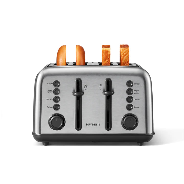 sm-image-0a470630dce19d923626ce36 (OPEN BOX) Retro 4-Slice Metal Toaster