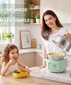 G32 Mini Electric Food Steamer, 1.6QT