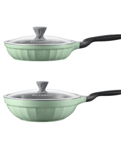 Ceramic Nonstick 2.5QT Frying Pan & Wok - Bundle Offer
