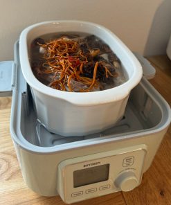 Ceramic Cocotte for Food Steamer, 2QT