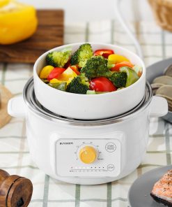 G32 Mini Electric Food Steamer with Ceramic Steaming Plate - Bundle Offer