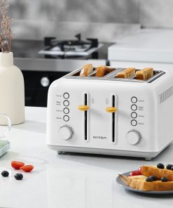 G32 Mini Electric Food Steamer with 4-Slice Toaster - Bundle Offer