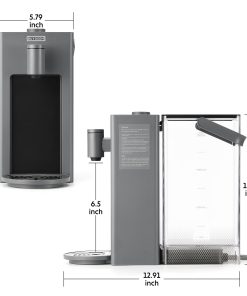 Instant Hot Water Dispenser 3QT, Ink Grey