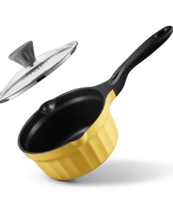 Cast Aluminum Nonstick Saucepan, 1.9QT