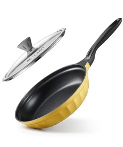 Cast Aluminum Nonstick Frying Pan, 2.5QT