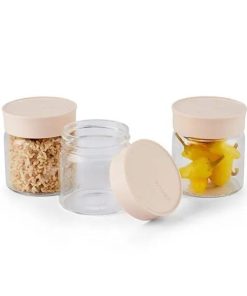 Glass Food Container, 200ML (3pcs/pack)