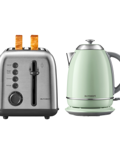 2-Slice Toaster with Electric Kettle