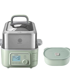 G553 Electric Food Steamer with Ceramic Lunch Box - Bundle Offer
