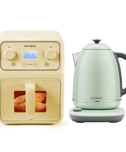 Air Fryer with Temperature Control Electric Kettle- Bundle Offer