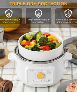 G32 Food Steamer with Steam Plate, Rack & Pot- Bundle Offer