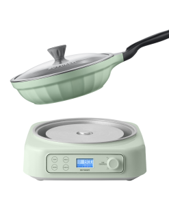 Slow Cooker with Ceramic Nonstick 3.6QT Frying Pan - Bundle Offer