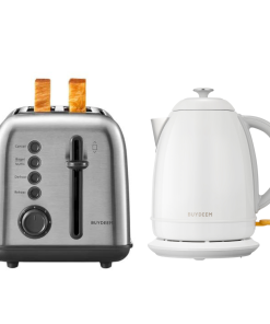 2-Slice Toaster with Electric Kettle