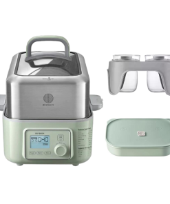 G563 Electric Food Steamer with Ceramic Lunch Box - Bundle Offer