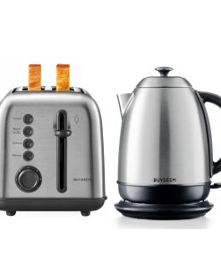2-Slice Toaster with Electric Kettle
