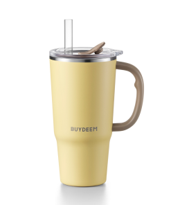 Vacuum Insulated Tumbler with Straw, 25oz