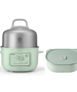 G32 Mini Electric Food Steamer with Ceramic Lunch Box - Bundle Offer