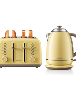 4-Slice Toaster with Electric Kettle