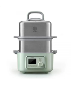 G563 Two-Tier Food Steamer (Stew Pots Included), 10.6QT