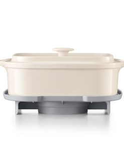 G52 Two-Tier Electric Food Steamer with Waterless Ceramic Steam Pot - Bundle Offer