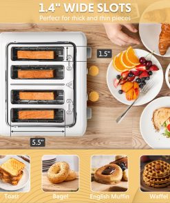 G32 Mini Electric Food Steamer with 4-Slice Toaster - Bundle Offer