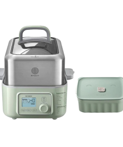 G553 Electric Food Steamer with Ceramic Lunch Box - Bundle Offer