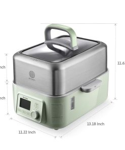 (OPEN BOX) G553 Electric Food Steamer, 5QT