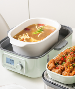 G67 Electric Food Steamer with Ceramic Cocotte - Bundle Offer