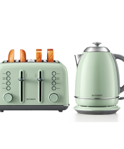 4-Slice Toaster with Electric Kettle