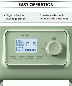 G67 Electric Food Steamer, 7.4QT