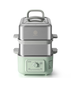 (OPEN BOX) G52 Two-Tier Electric Food Steamer, 10.6QT