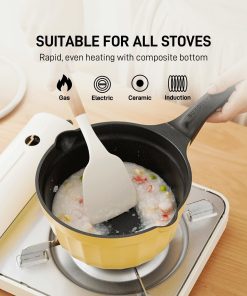 Cast Aluminum Nonstick Frying Pan & Saucepan - Bundle Offer