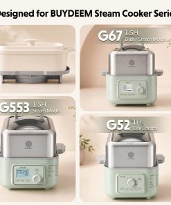 Waterless Ceramic Steam Pot, 3QT