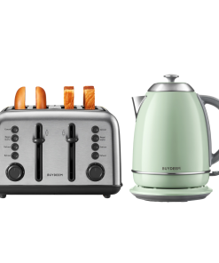 4-Slice Toaster with Electric Kettle