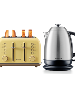 4-Slice Toaster with Electric Kettle