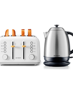 4-Slice Toaster with Electric Kettle