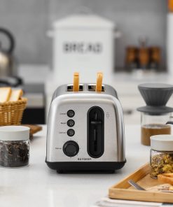 DT420 Retro 2-Slice Metal Toaster