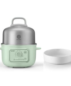 G32 Mini Electric Food Steamer with Ceramic Steaming Plate - Bundle Offer