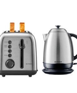 2-Slice Toaster with Electric Kettle