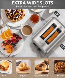 DT420 Retro 2-Slice Metal Toaster