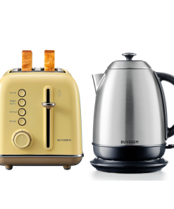 2-Slice Toaster with Electric Kettle
