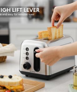 DT420 Retro 2-Slice Metal Toaster