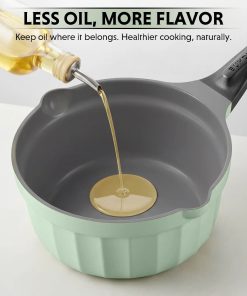Ceramic Nonstick Saucepan, 1.9QT