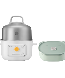 G32 Mini Electric Food Steamer with Ceramic Lunch Box - Bundle Offer