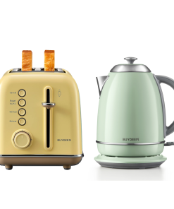 2-Slice Toaster with Electric Kettle