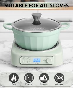 (OPEN BOX) Slow Cooker with Nonstick Stockpot