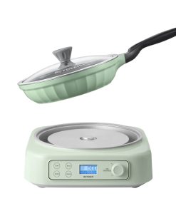 Slow Cooker with Ceramic Nonstick 2.5QT Frying Pan - Bundle Offer