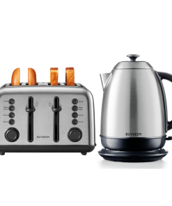 4-Slice Toaster with Electric Kettle