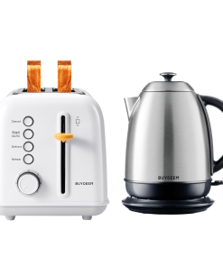 2-Slice Toaster with Electric Kettle