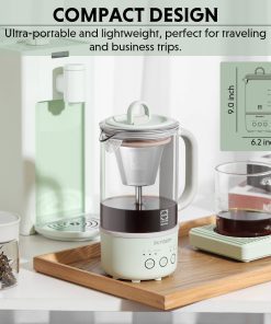 K32 Mini Multi-function Beverage Maker with Brewing Basket - Bundle Offer